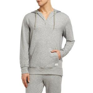 2(X)Ist Men's Stretch Henley Hoodie Sweatshirt